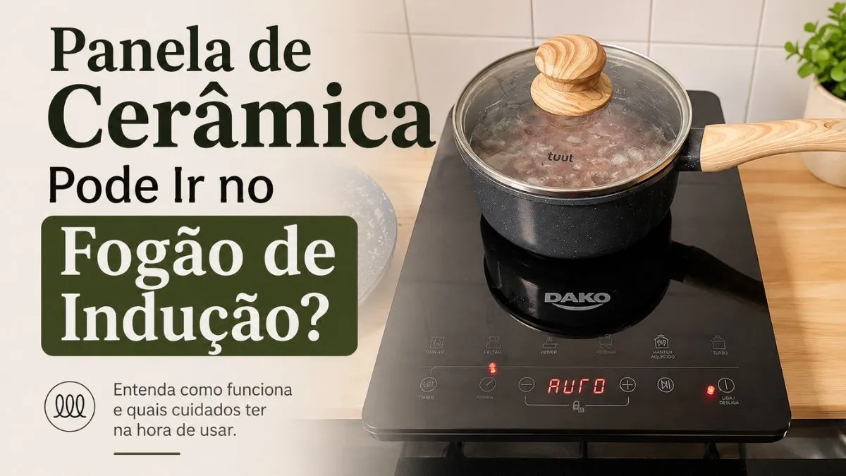 Panela de Cerâmica Pode Ir no Fogão de Indução? Descubra Agora