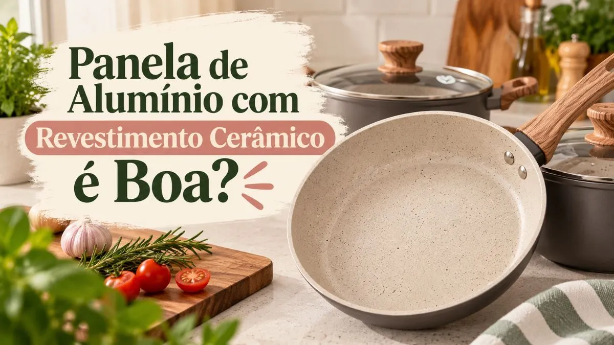 Panela de Alumínio com Revestimento Cerâmico é Boa? Vale a Pena?