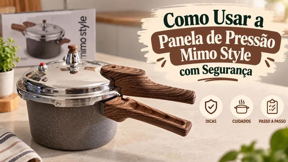 Como Usar a Panela de Pressão Mimo Style com Segurança (Guia Completo)