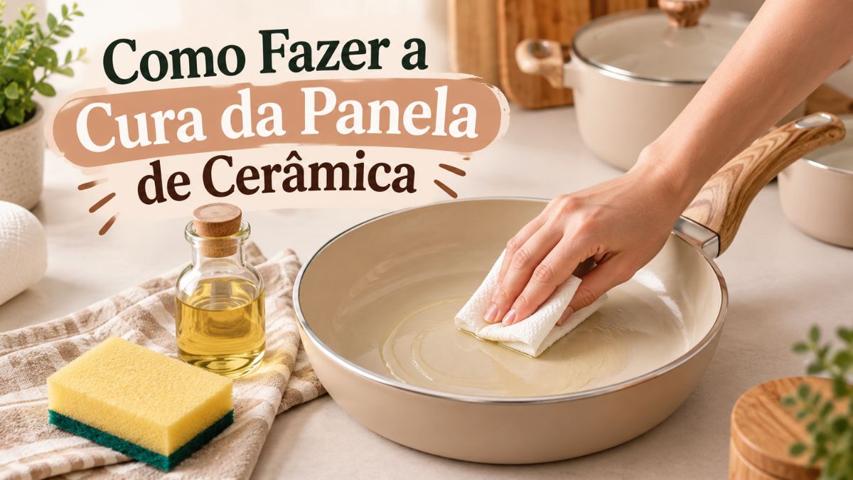 Como Fazer a Cura de Panela de Cerâmica: Passo a Passo Antes do Primeiro Uso