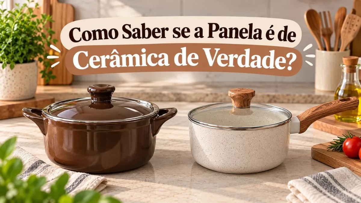 Como Saber se a Panela é de Cerâmica de Verdade? Veja Como Identificar